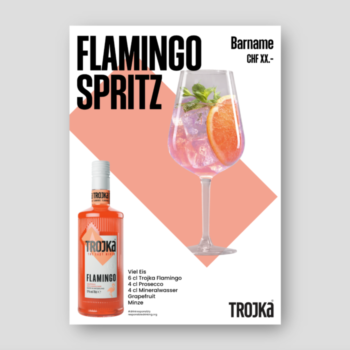 flamingo-spritz-a2-plakat Plakat «Flamingo Spritz» – Bild 1