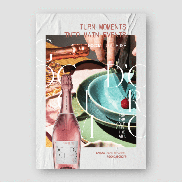 Goccia_Doro_Rose_Plakat_A2 Plakat A2 «Rosé» – Bild 1