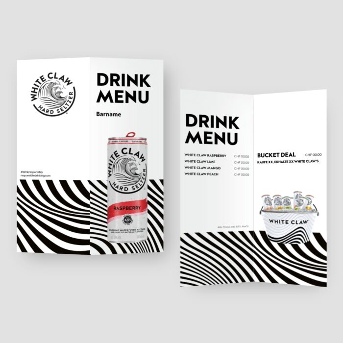 Getränkekarte 4-Seitig – Bild 1
