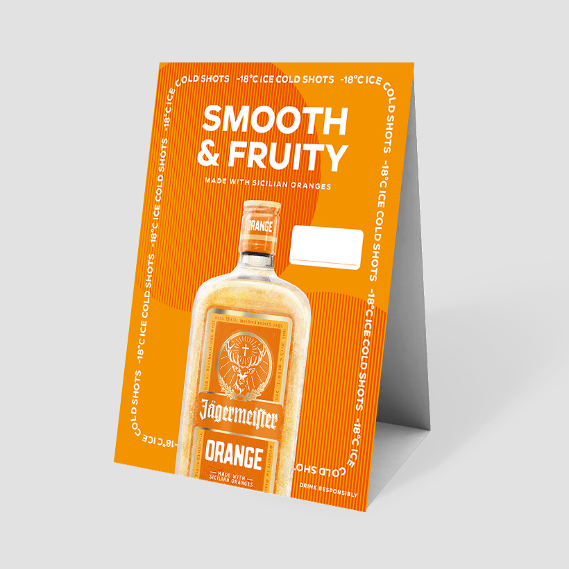 jaegermeister-sottopiatto-vs Sottopiatto «Orange» - immagine 1